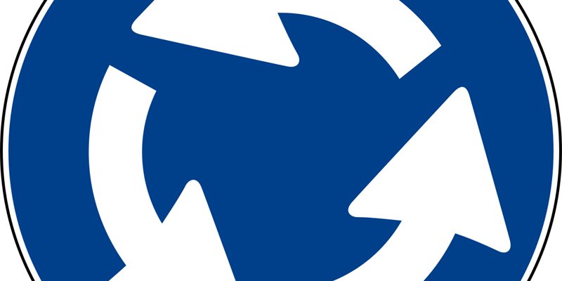 Rotatoria - Cartello