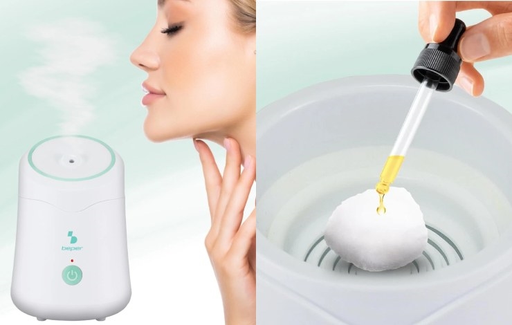 sauna facciale prodotto eurospin