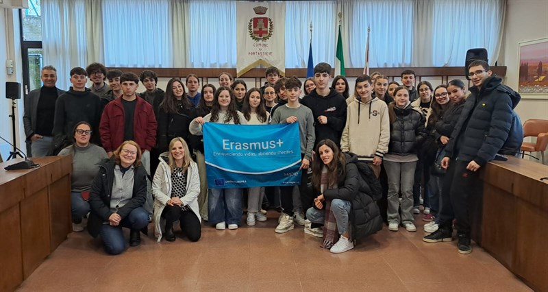 studenti spagnoli della Galizia a Pontassieve per progetto Erasmus