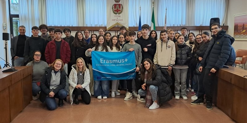 studenti spagnoli della Galizia a Pontassieve per progetto Erasmus