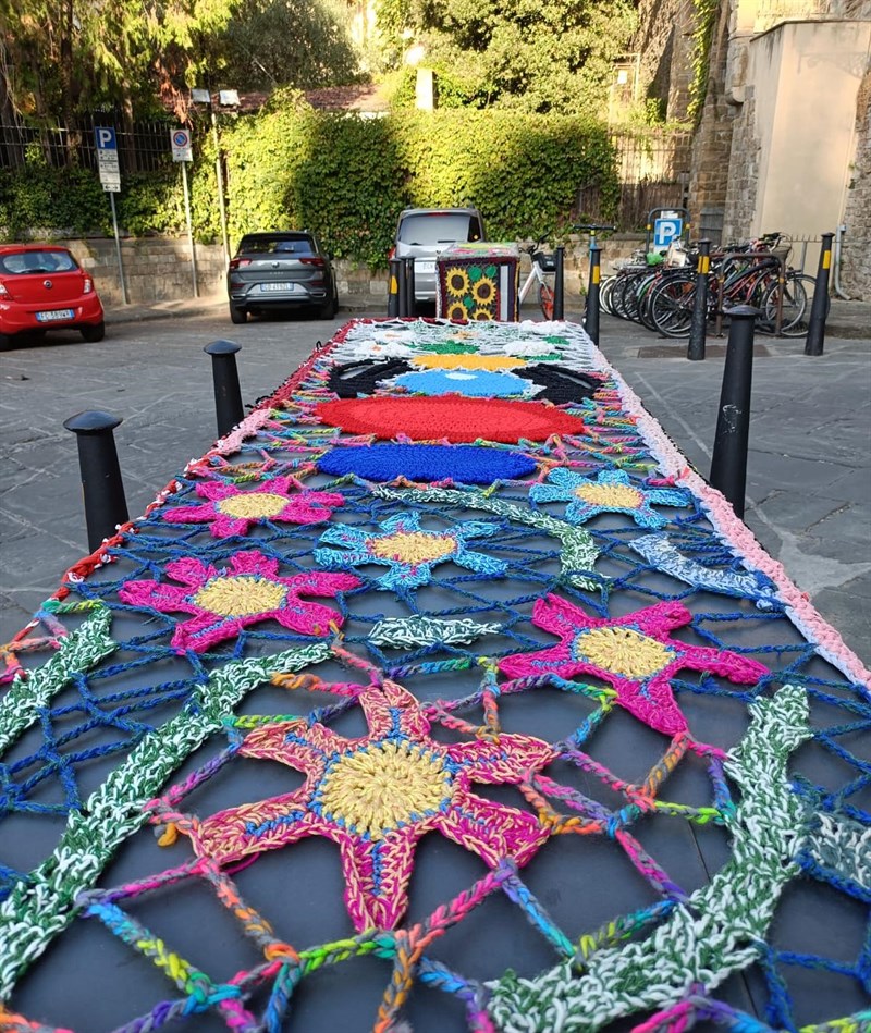 L'installazione di street arti di Vania Focardi