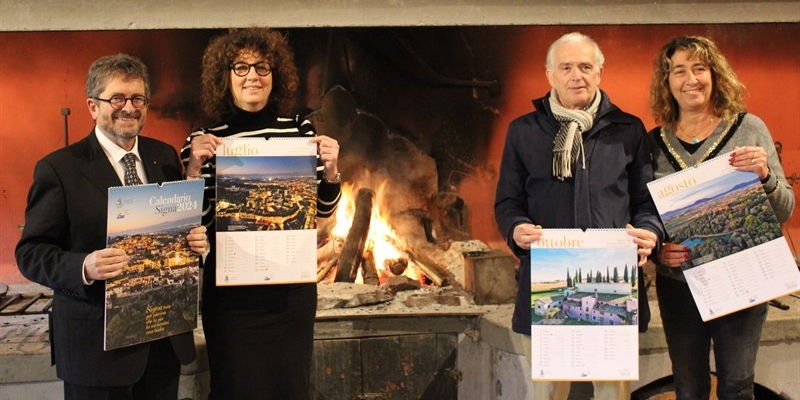 La presentazione del calendario