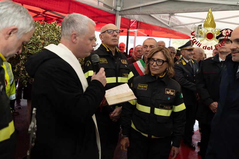 L'inaugurazione della nuova caserma del Chianti a San Casciano