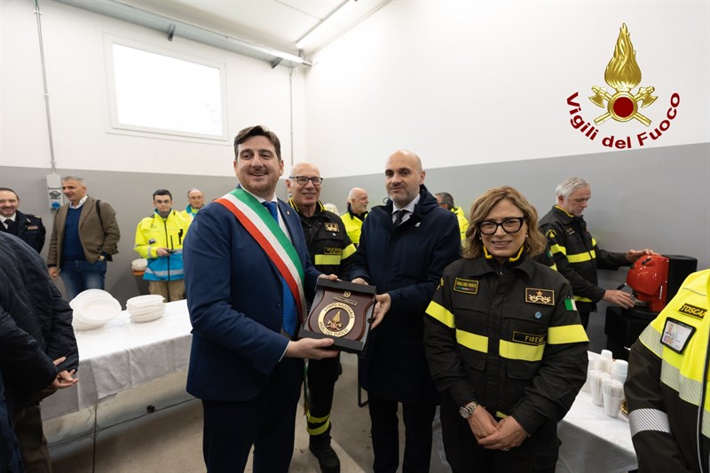 L'inaugurazione della nuova caserma del Chianti a San Casciano
