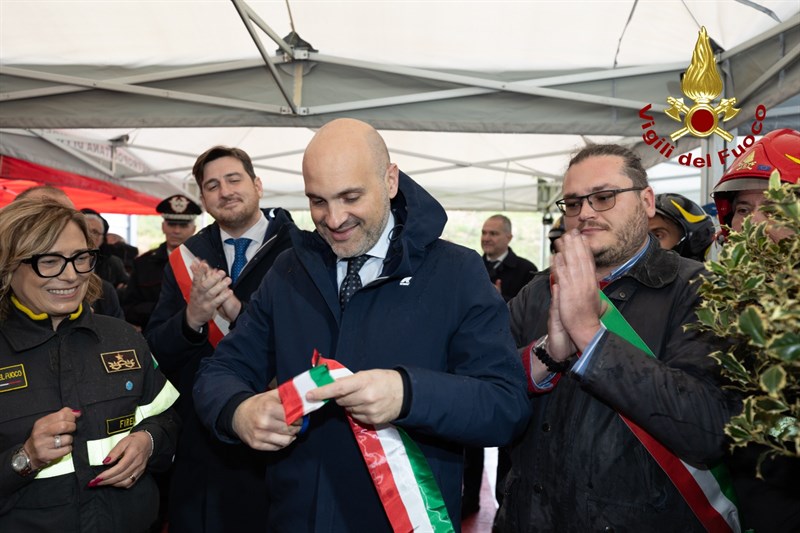 L'inaugurazione della nuova caserma del Chianti a San Cascianov