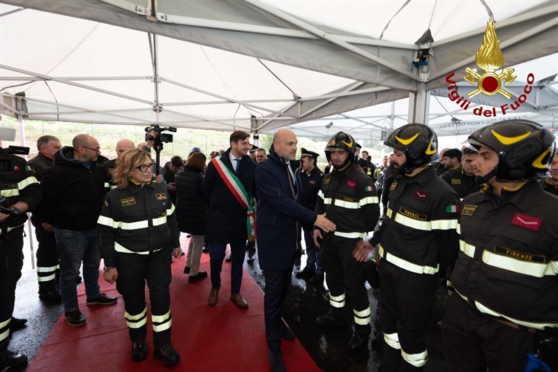 L'inaugurazione della nuova caserma del Chianti a San Casciano