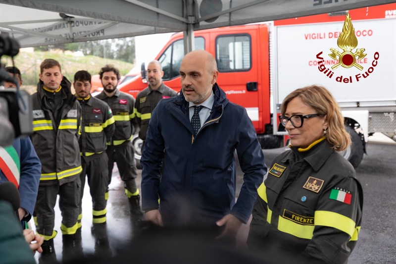 L'inaugurazione della nuova caserma del Chianti a San Casciano