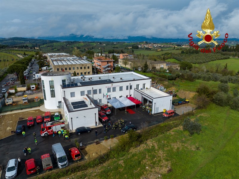 L'inaugurazione della nuova caserma del Chianti a San Casciano