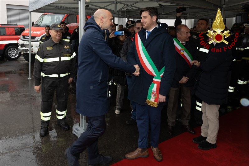 L'inaugurazione della nuova caserma del Chianti a San Casciano