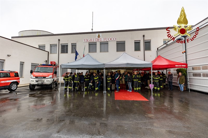 L'inaugurazione della nuova caserma del Chianti a San Casciano