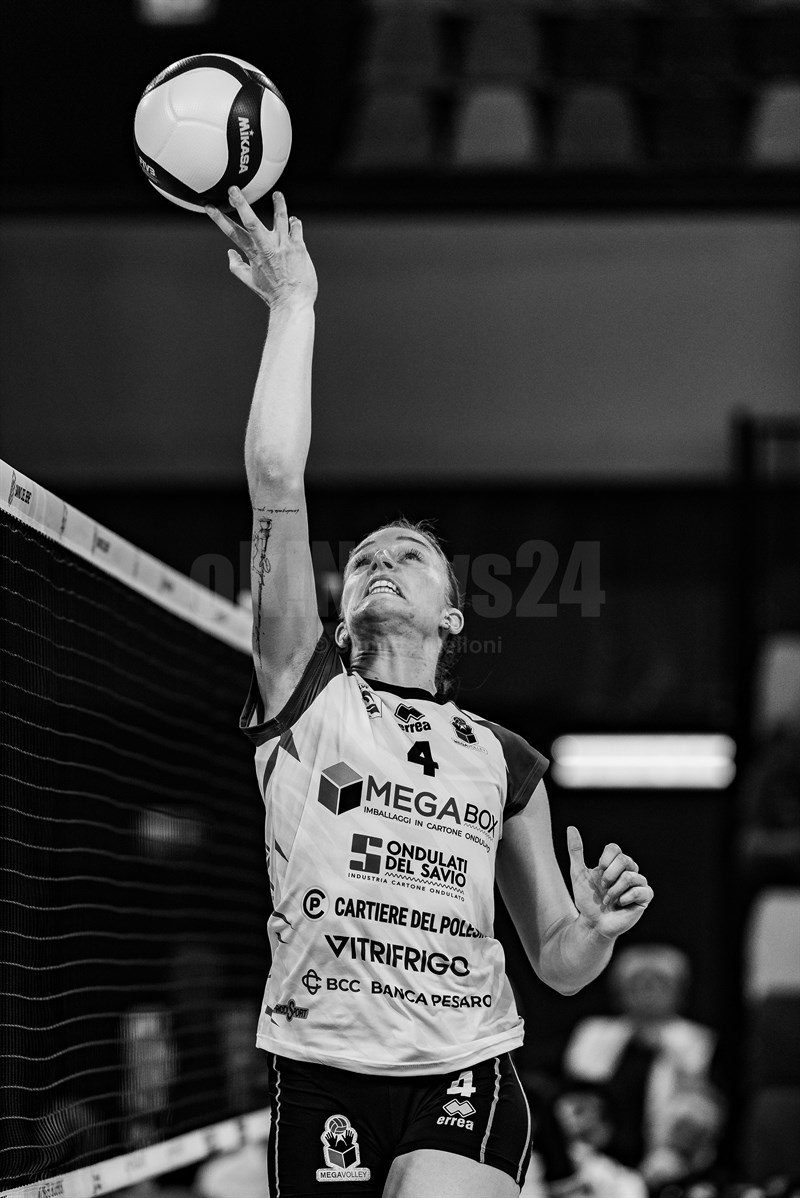 La giocatrice della Megabox Ondulati Del Savio Vallefoglia Giulia Carraro.