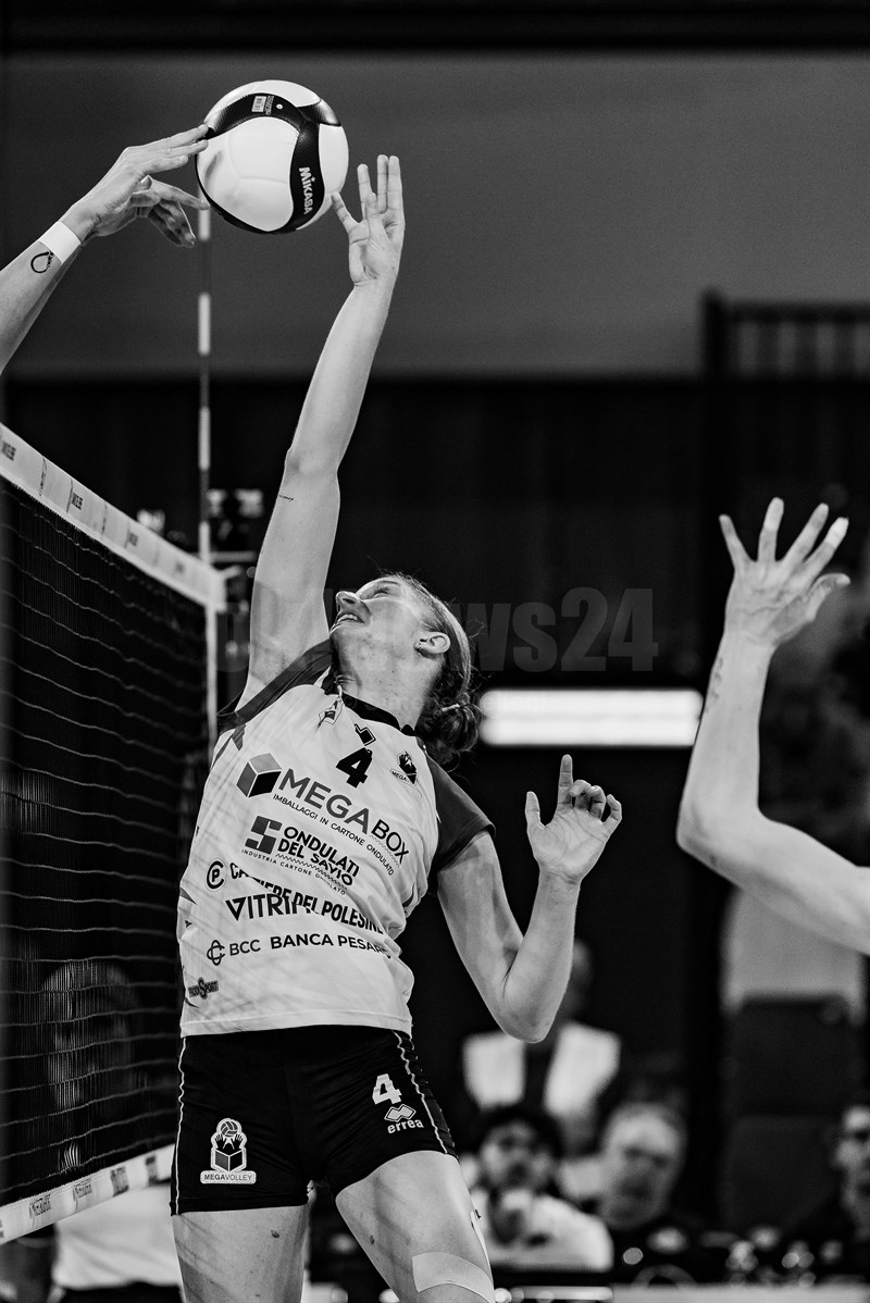 La giocatrice della Megabox Ondulati Del Savio Vallefoglia Giulia Carraro.