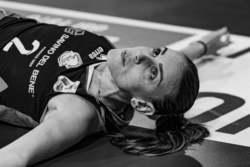 La giocatrice della Savino Del Bene Scandicci Sara Alberti.