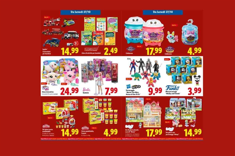 Natale da Lidl: non perdere queste mega offerte sui giocattoli