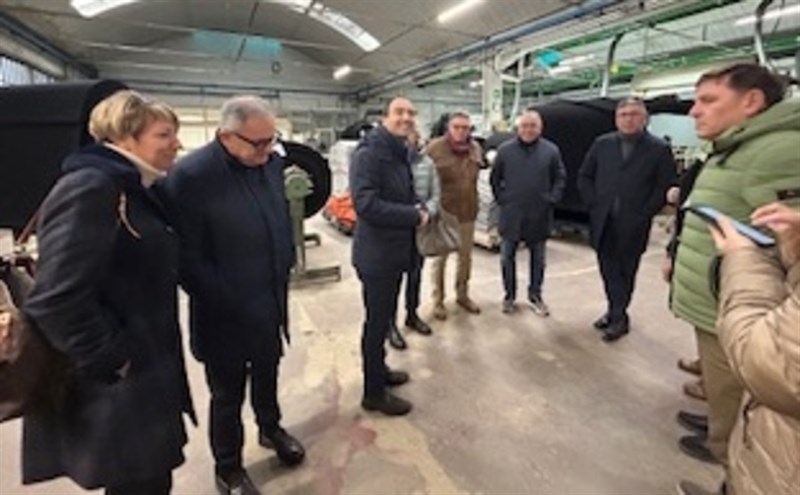 I vertici Cna in visita alle aziende alluvionate