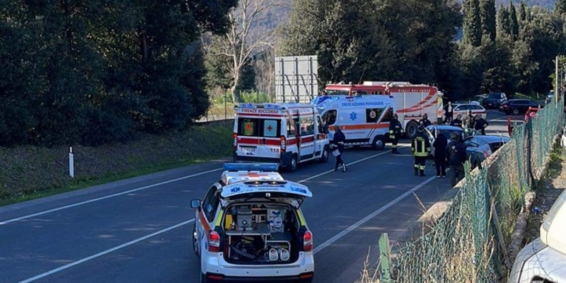 Incidente in Variante a Pontassieve - 29 gennaio 2023 