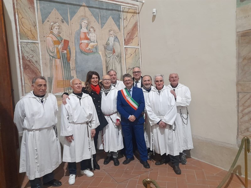 Un momento della sveltatura