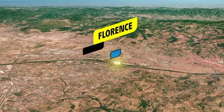 Grafica ufficiale del Tour de France 2024