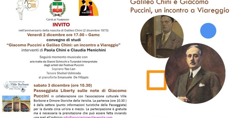 A Viareggio un convegno su Galileo Chini e Giacomo Puccini
