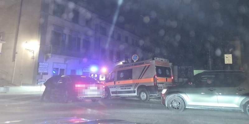 Incidente in Piazza del Municipio a Incisa