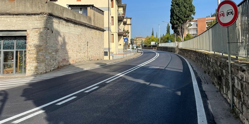 Asfaltatura strade Comune di Pelago