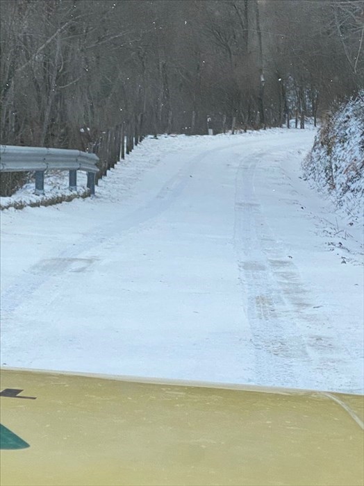 Neve a Rufina alta- frazioni di Pomino e dintorni(Turicchi  cigliano metamorli canipittoli Castiglioni)