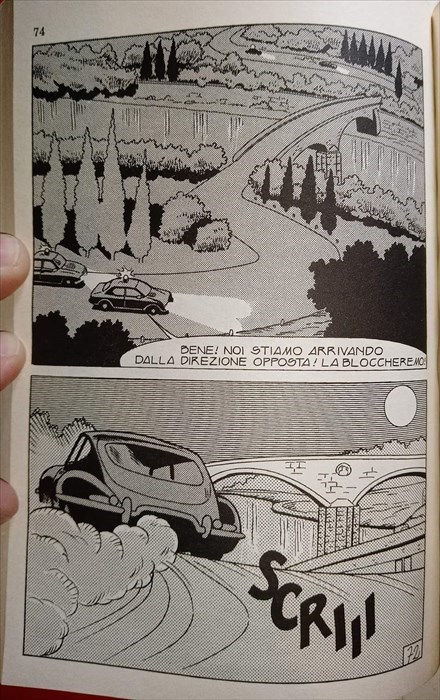 Pagina 72 del numero 716 di Diabolik dell'anno 2006