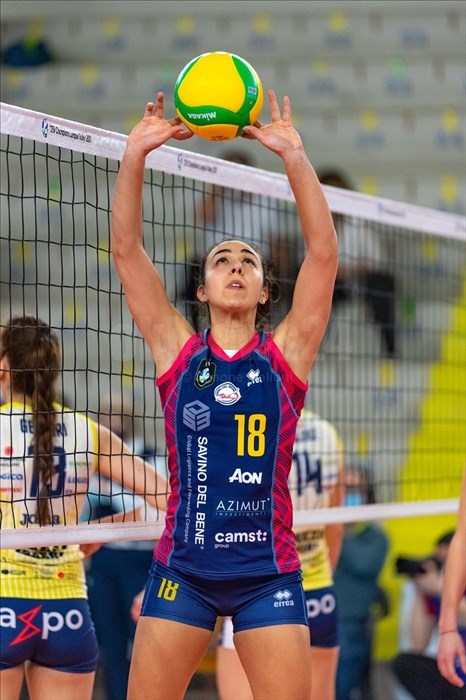 La palleggiatrice del Savino del Bene Scandicci Letizia Camera (18).