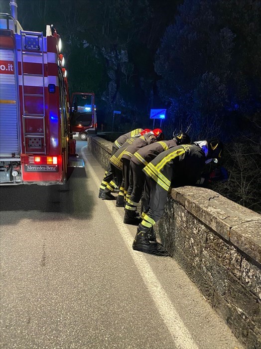 I soccorsi nella ricerca della persona