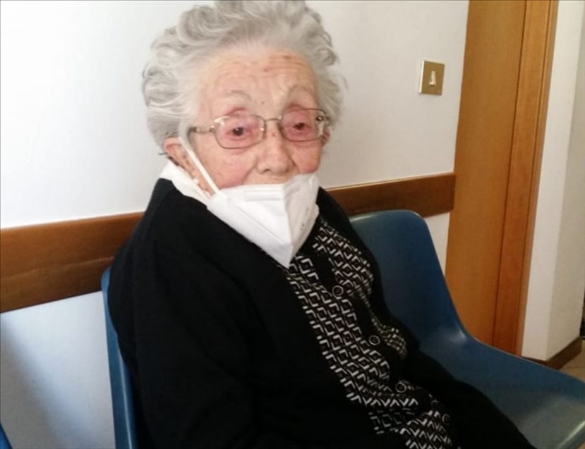 Bruna Bendoni, la nonna più anziana di Pontassieve in attesa del vaccino Anti- Covid dal medico curante