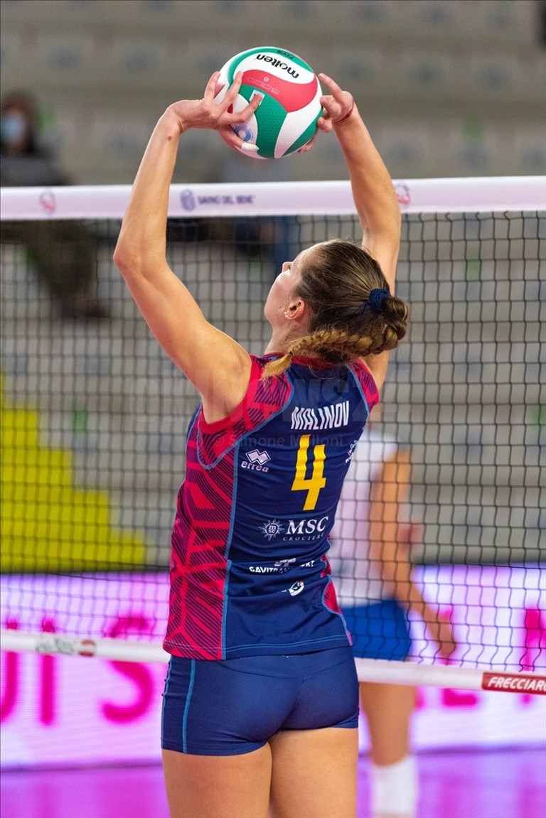 La palleggiatrice della Savino Del Bene Scandicci Ofelia Malinov (4).