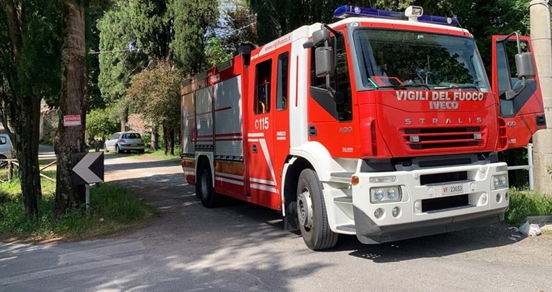 Pompieri. Foto di repertorio