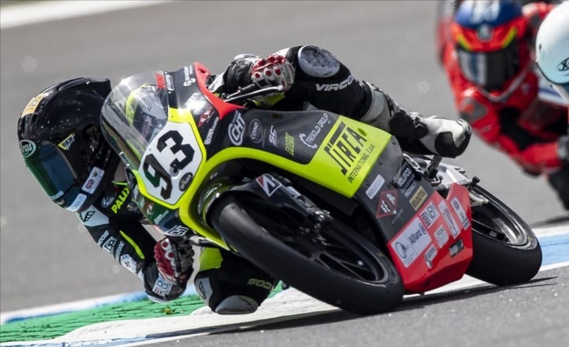 Guido Pini. Il debutto all'Estoril funestato da un problema alla moto. E domenica Valencia