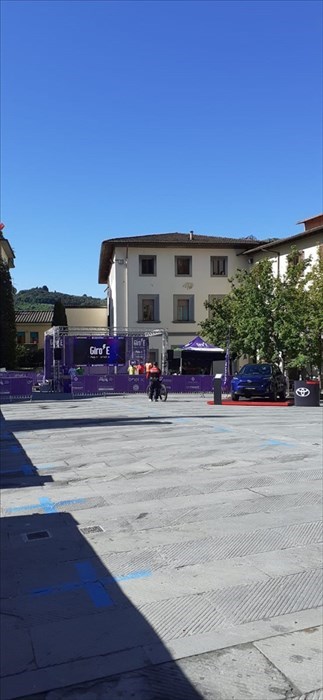 Villaggio Giro-E a Pontassieve