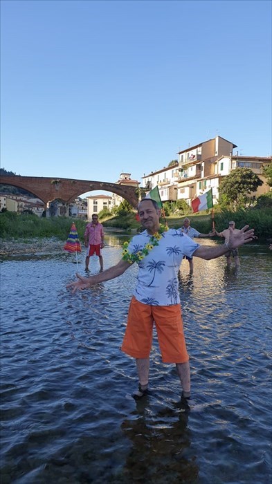 Sul set di "Allegria", il video girato a Pontassieve dai cittadini della Valdisieve