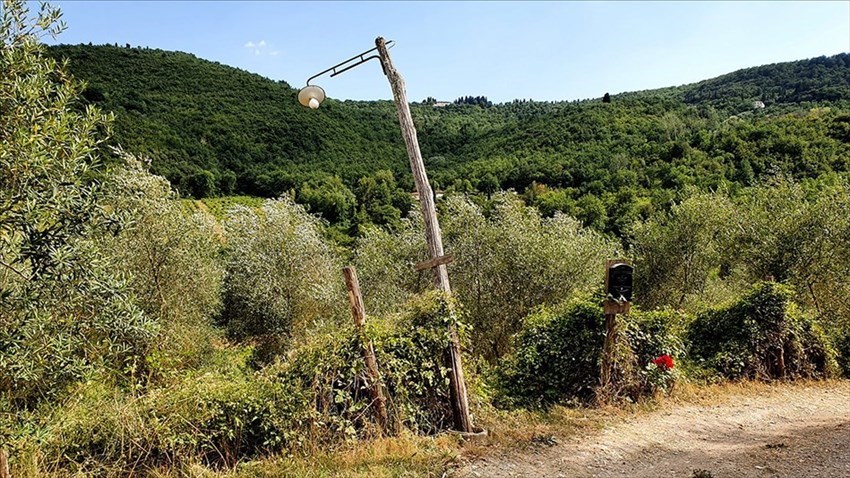 Foto-denuncia della situazione a Castiglionchio realizzate dall'associazione "Vivere in Valdisieve"