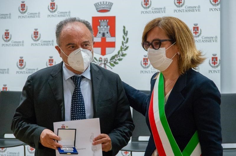 Il Sindaco Marini con il Procuratore Gratteri