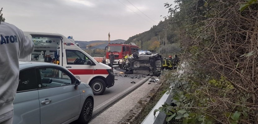 Il grave incidente a Vallina (tra Pontassieve e Bagno a Ripoli)
