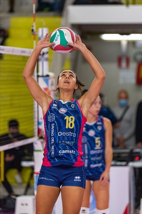 La palleggiatrice della Savino del Bene Scandicci Letizia Camera (18).