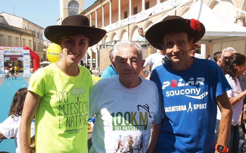 da Sx: Nikolina Šustić, al centro Pietro “Pirì” Crementi e a destra Giorgio Calcaterra