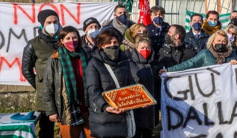 La solidarietà per i lavoratori a Marradi