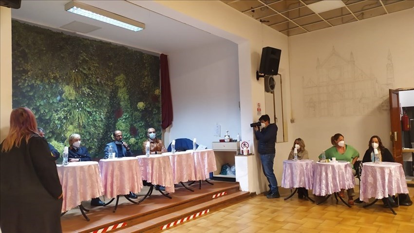 un momento della serata