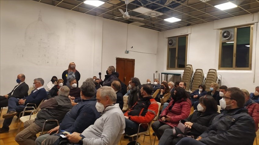 un momento della serata