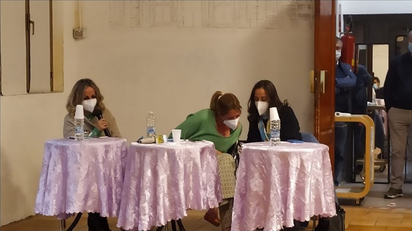 un momento della serata