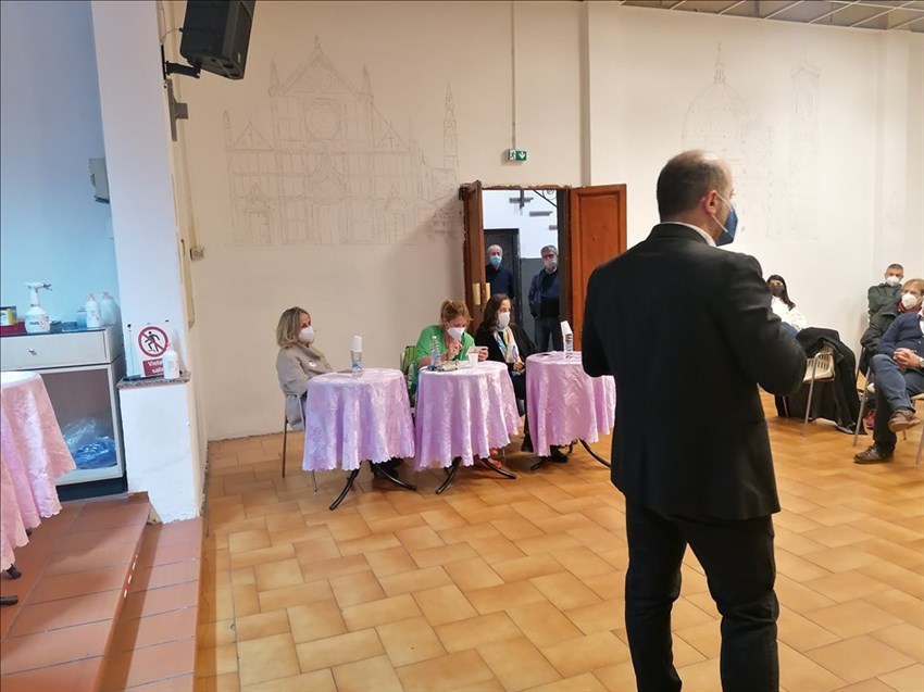 un momento della serata