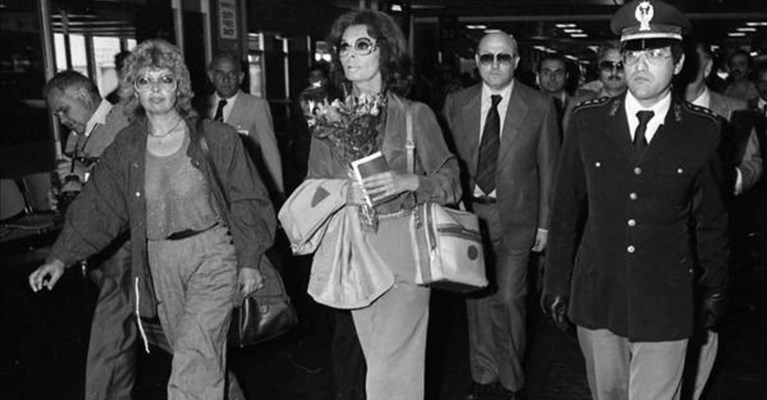 1982, L'arresto di Sofia Loren