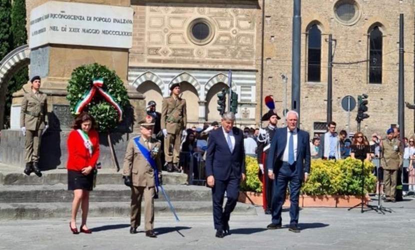 Le celebrazioni a Firenze