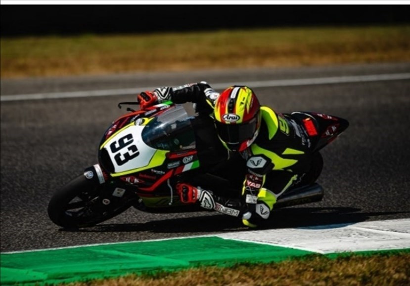 Guido Pini vittorioso a Mugello