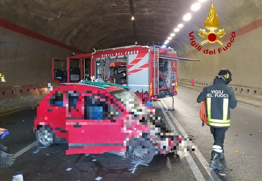 Incidente Galleria Monsavano