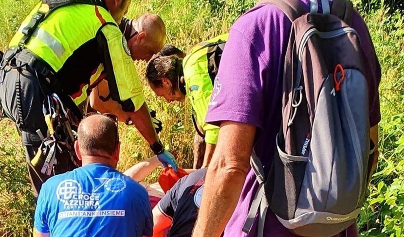 Il momento del ritrovamento di Francesca